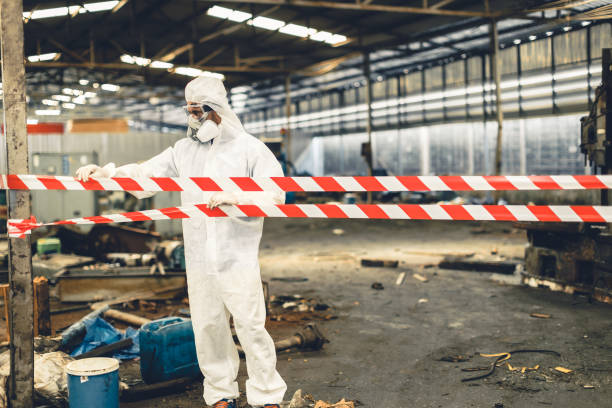Professional Hoarding Cleanup technician working in Montrose, CO